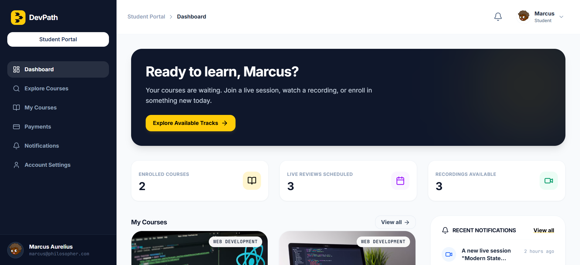 DevPath UI Preview